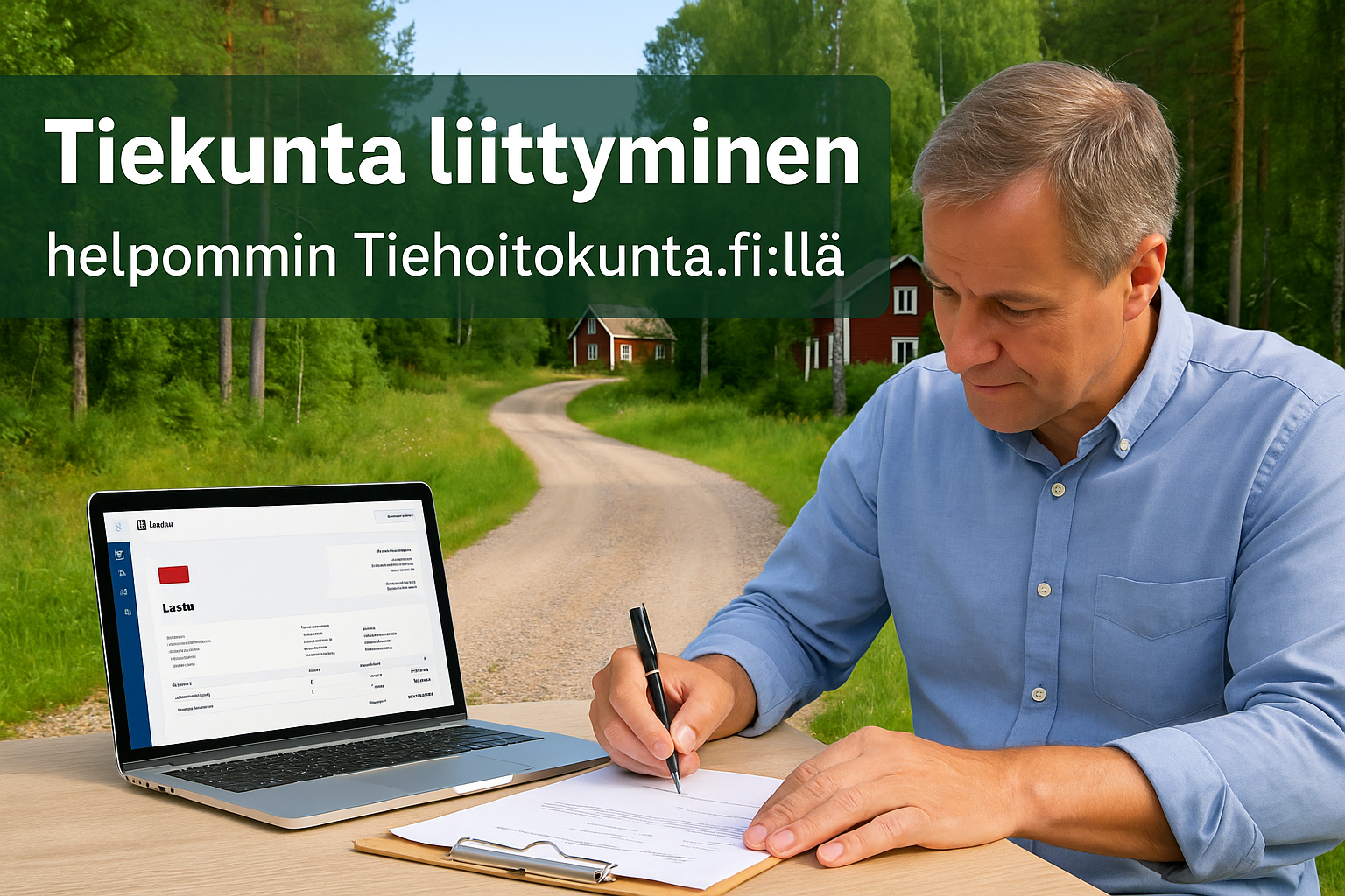 Tiekunta liittyminen – Näin liityt tiekuntaan ja helpotat prosessia Tiehoitokunta.fi:n avulla
