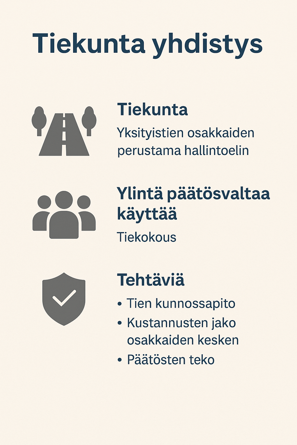 Tiekunta yhdistys – mitä se tarkoittaa ja miten se toimii?