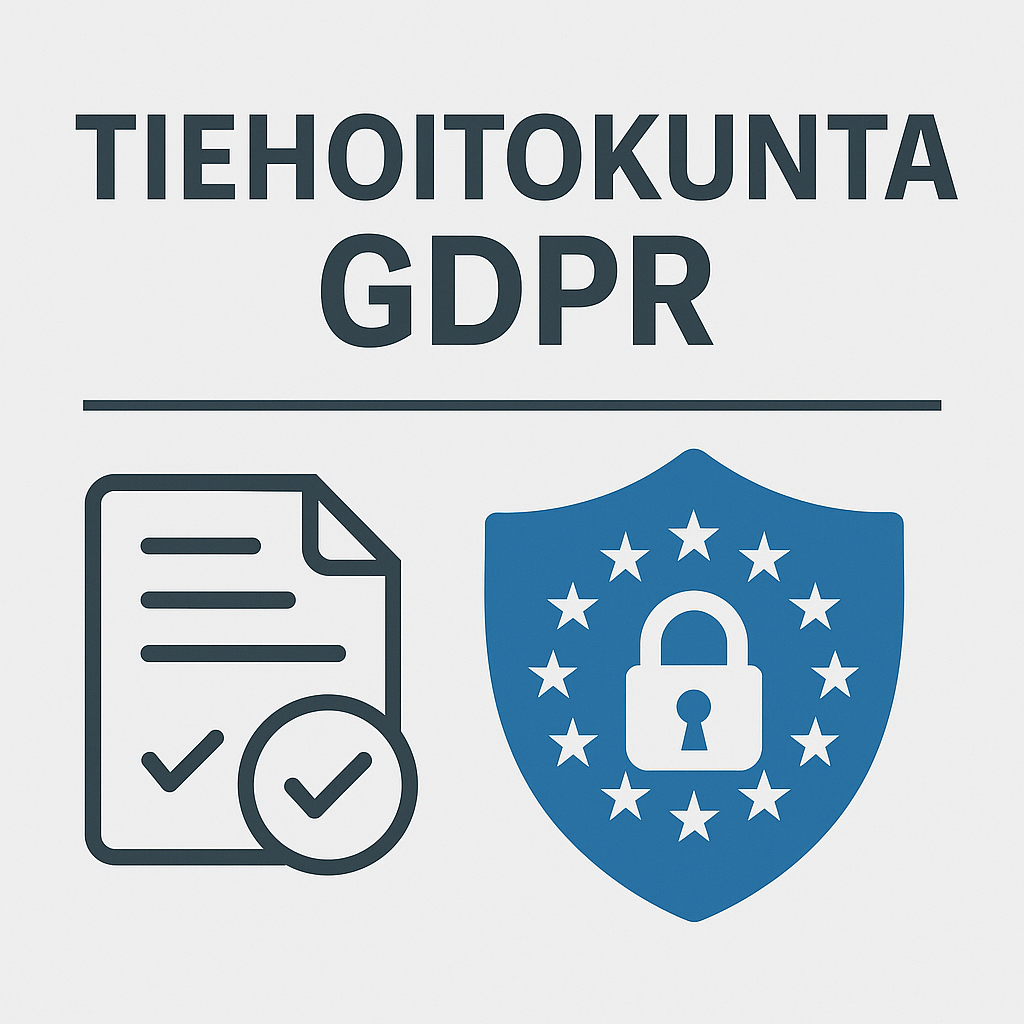 Tiehoitokunta GDPR – Henkilötietojen lainmukainen käsittely helposti