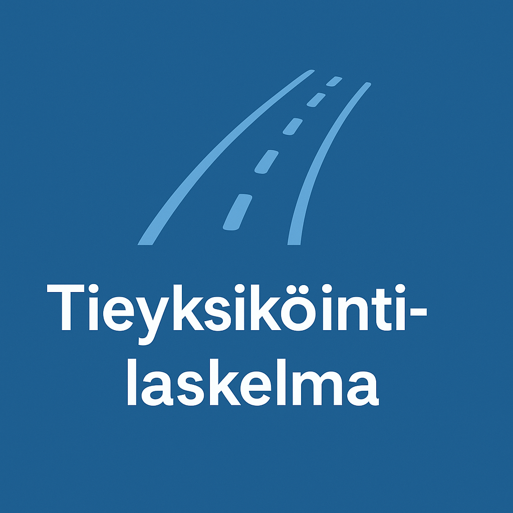 tieyksiköintilaskelma